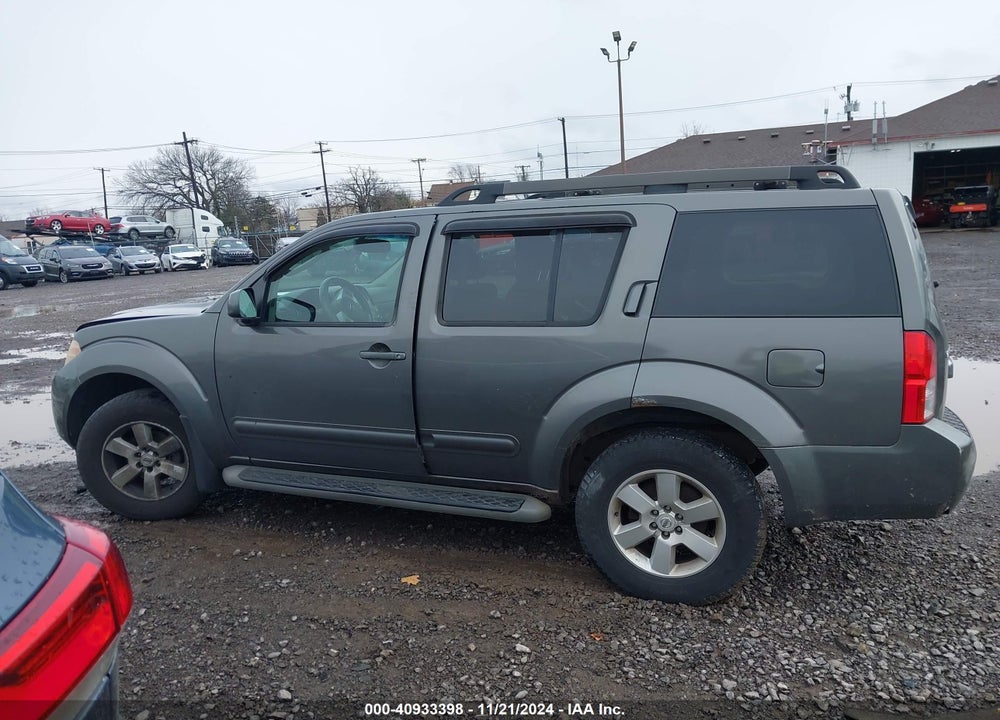 2008 NISSAN PATHFINDER SE VIN: 5N1AR18B78C637401