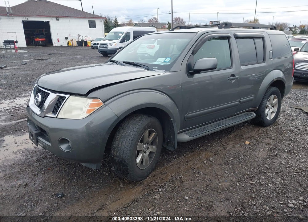 2008 NISSAN PATHFINDER SE VIN: 5N1AR18B78C637401