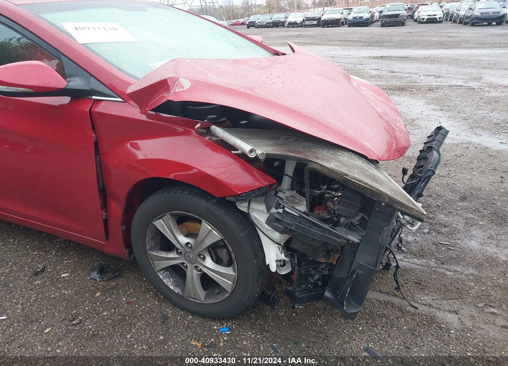 2016 HYUNDAI ELANTRA VALUE EDITION VIN: KMHDH4AE1GU629180
