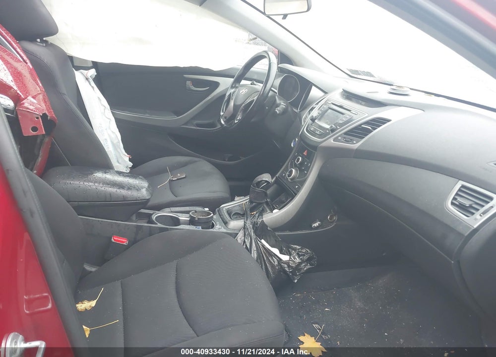 2016 HYUNDAI ELANTRA VALUE EDITION VIN: KMHDH4AE1GU629180