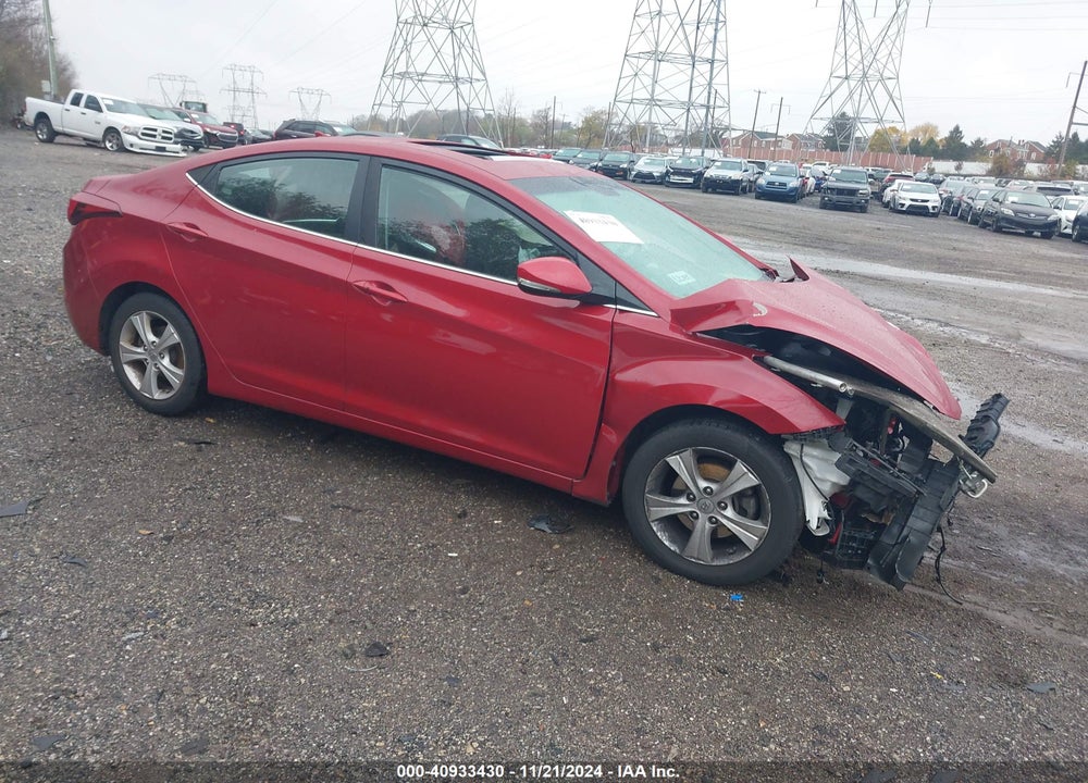 2016 HYUNDAI ELANTRA VALUE EDITION VIN: KMHDH4AE1GU629180
