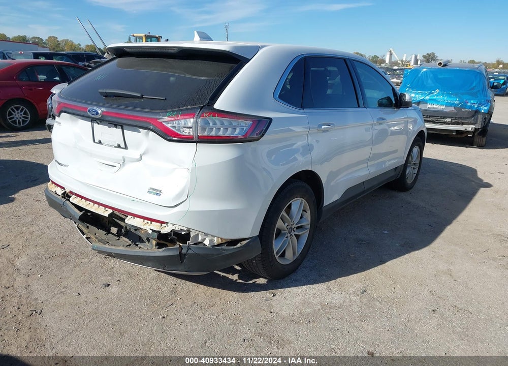 2017 FORD EDGE SEL VIN: 2FMPK4J94HBC32670