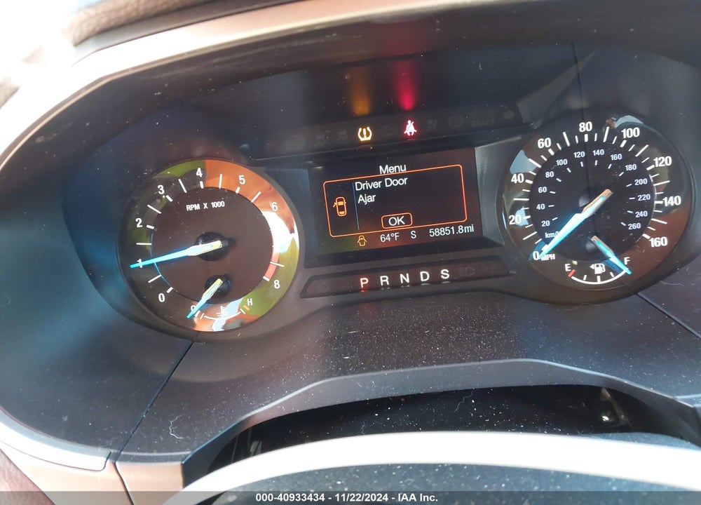 2017 FORD EDGE SEL VIN: 2FMPK4J94HBC32670
