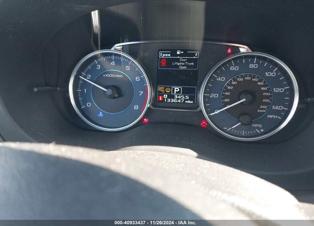 2016 SUBARU CROSSTREK 2.0I LIMITED VIN: JF2GPAKC5G8242190