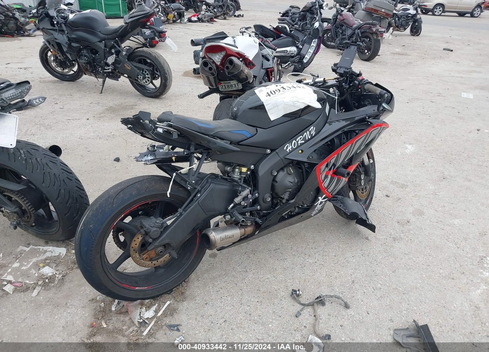 2015 YAMAHA YZFR6 VIN: JYARJ16E0FA033544