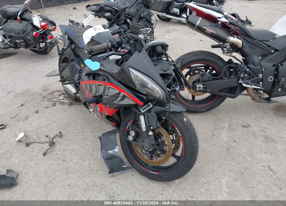 2015 YAMAHA YZFR6 VIN: JYARJ16E0FA033544