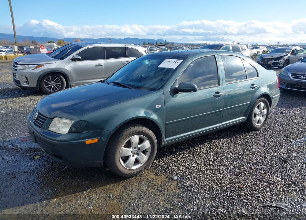 2003 VOLKSWAGEN JETTA GLS 2.0L VIN: 3VWSK69M63M108231