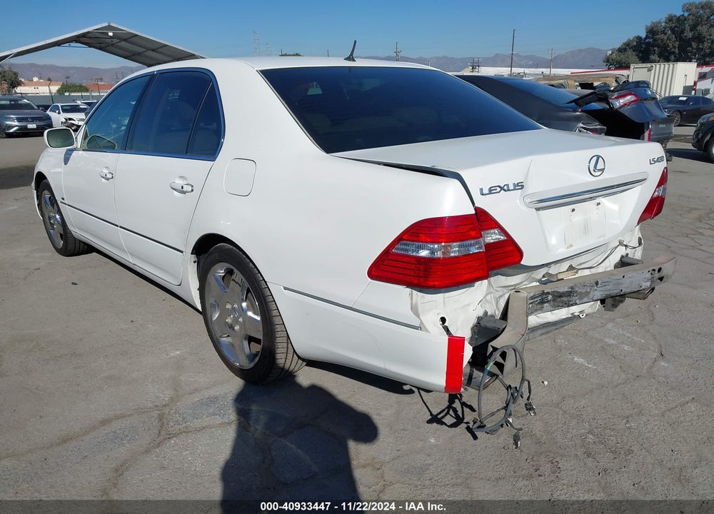 2006 LEXUS LS 430 VIN: JTHBN36F465041281