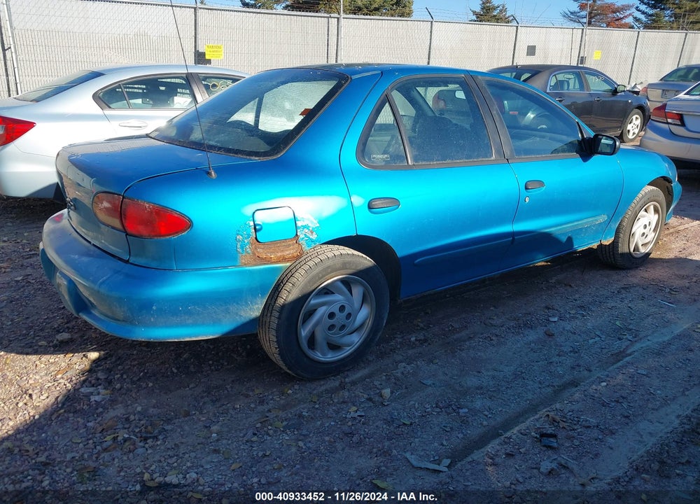 1999 CHEVROLET CAVALIER VIN: 3G1JC5241XS847646