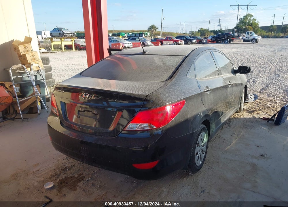 2016 HYUNDAI ACCENT SE VIN: KMHCT4AE8GU971395