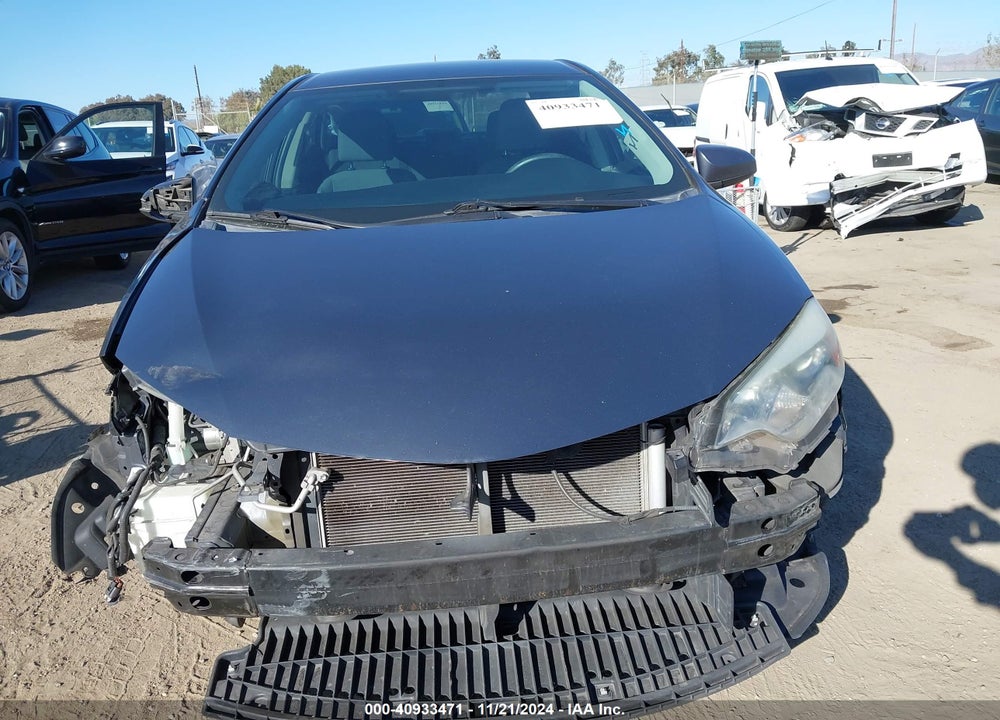 2016 TOYOTA COROLLA L VIN: 5YFBURHE5GP478349