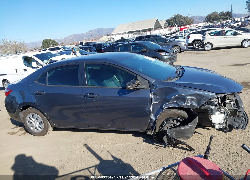 2016 TOYOTA COROLLA L VIN: 5YFBURHE5GP478349
