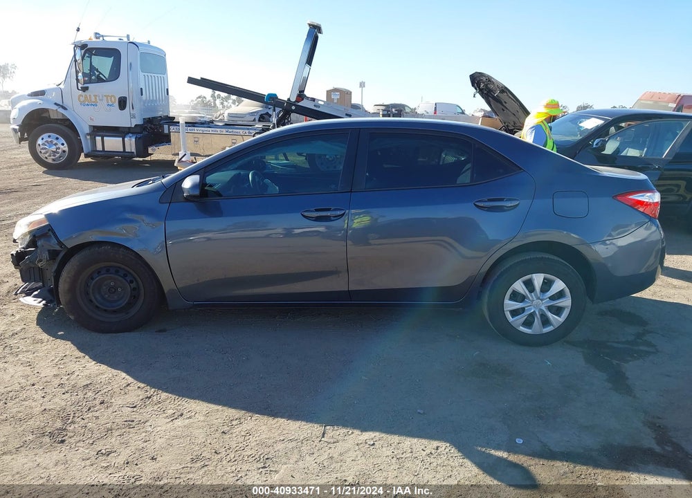 2016 TOYOTA COROLLA L VIN: 5YFBURHE5GP478349