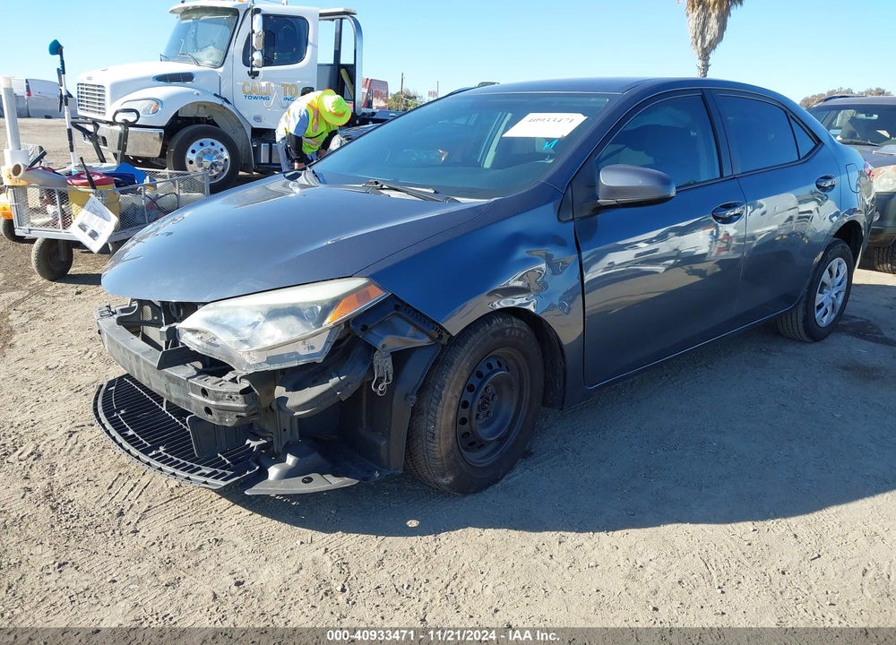 2016 TOYOTA COROLLA L VIN: 5YFBURHE5GP478349