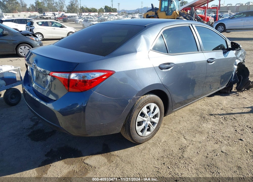 2016 TOYOTA COROLLA L VIN: 5YFBURHE5GP478349