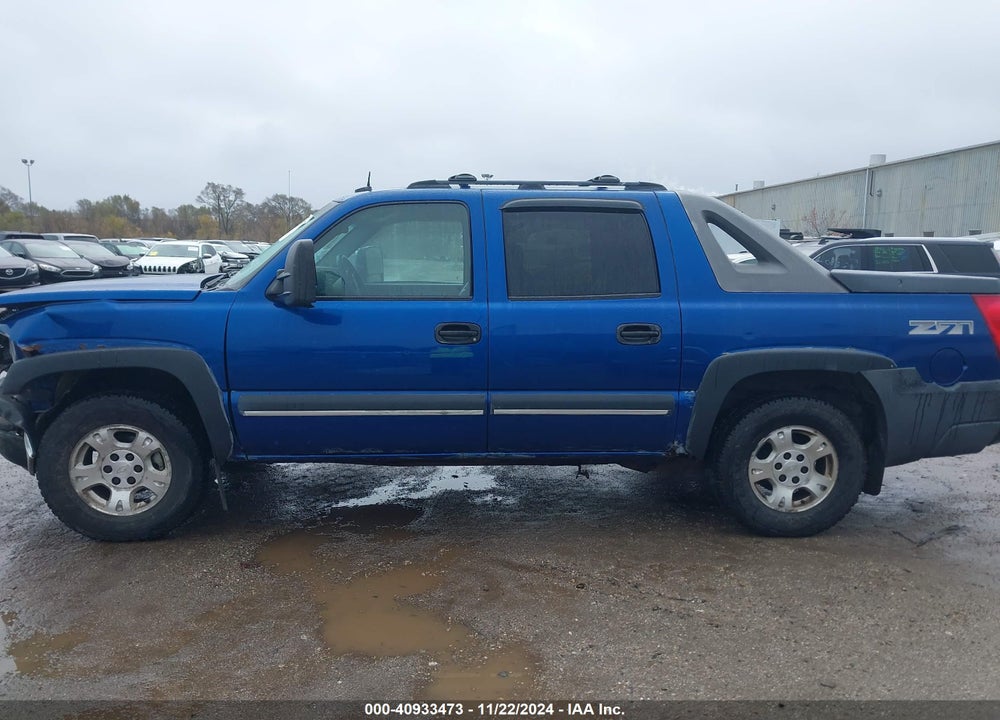 2003 CHEVROLET AVALANCHE 1500 VIN: 3GNEK13T33G323963