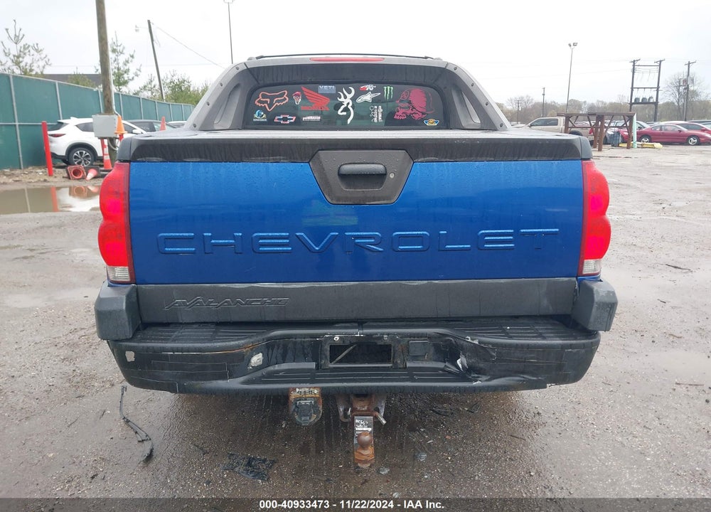 2003 CHEVROLET AVALANCHE 1500 VIN: 3GNEK13T33G323963