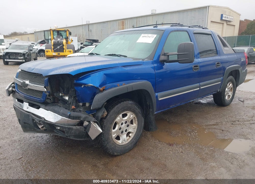 2003 CHEVROLET AVALANCHE 1500 VIN: 3GNEK13T33G323963