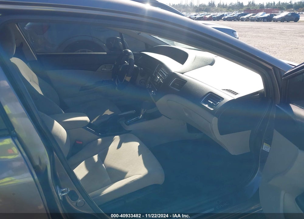2013 HONDA CIVIC LX VIN: 19XFB2F50DE064622