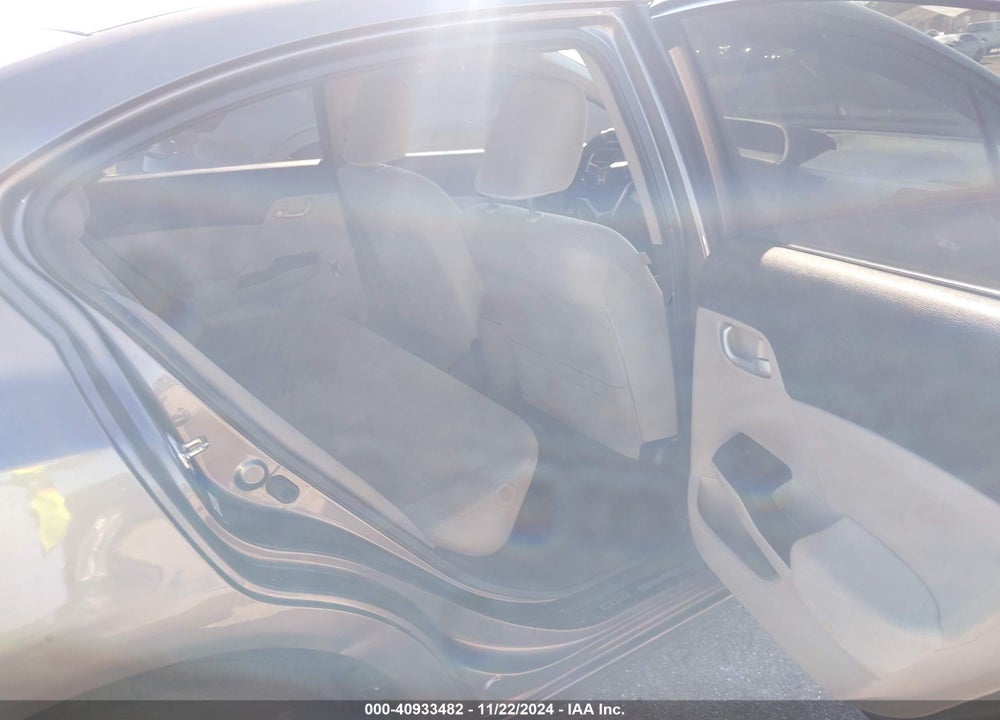 2013 HONDA CIVIC LX VIN: 19XFB2F50DE064622