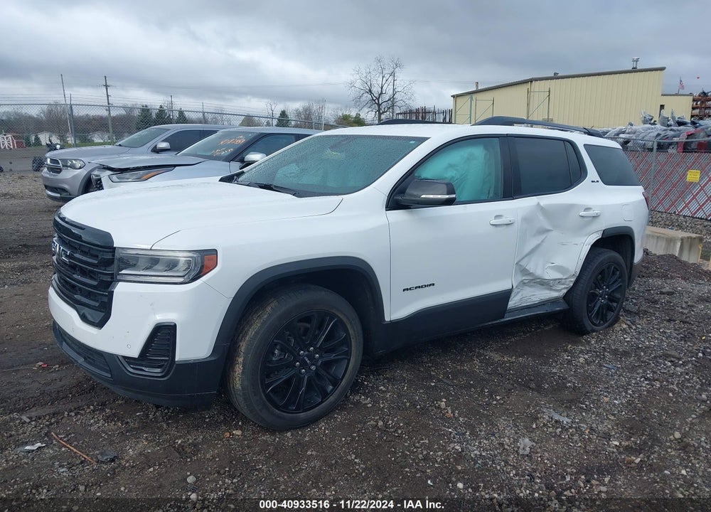 2021 GMC ACADIA AWD SLE VIN: 1GKKNRLS7MZ232712