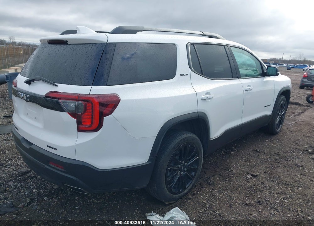 2021 GMC ACADIA AWD SLE VIN: 1GKKNRLS7MZ232712