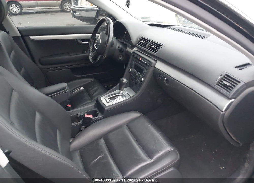 2008 AUDI A4 2.0T VIN: WAUAF78E68A003256