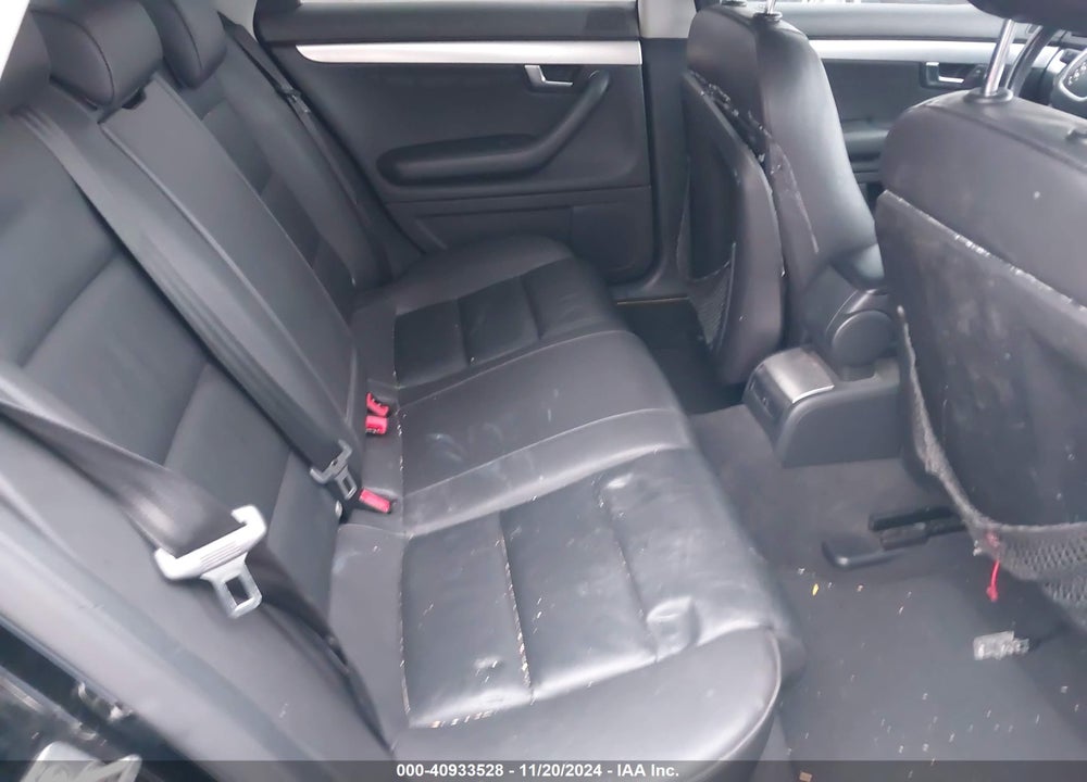 2008 AUDI A4 2.0T VIN: WAUAF78E68A003256