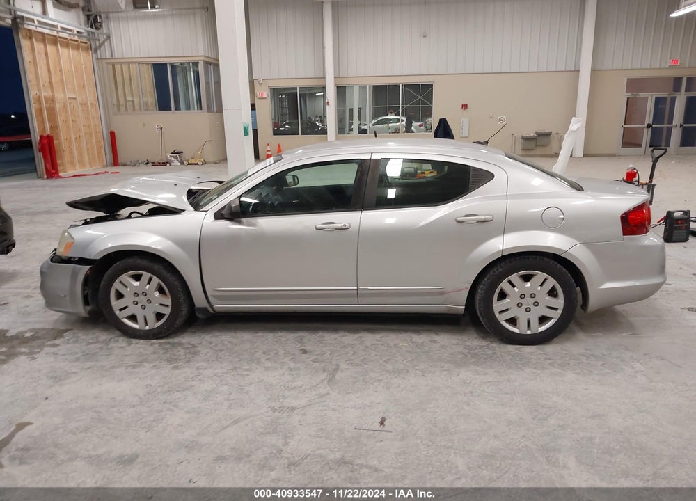 2011 DODGE AVENGER VIN: 1B3BD4FB6BN540196