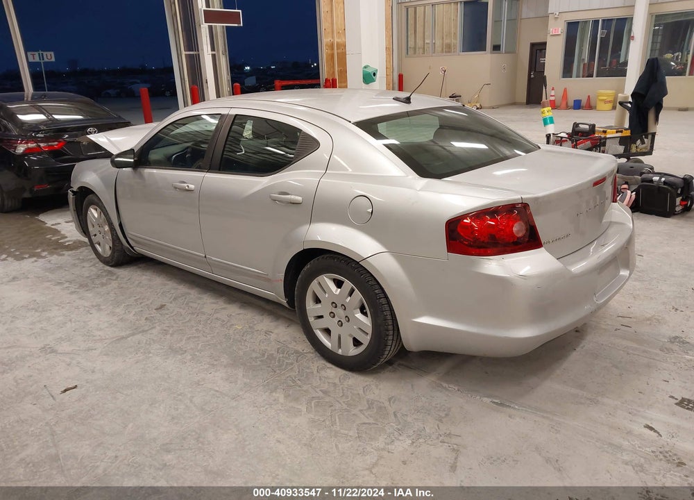 2011 DODGE AVENGER VIN: 1B3BD4FB6BN540196