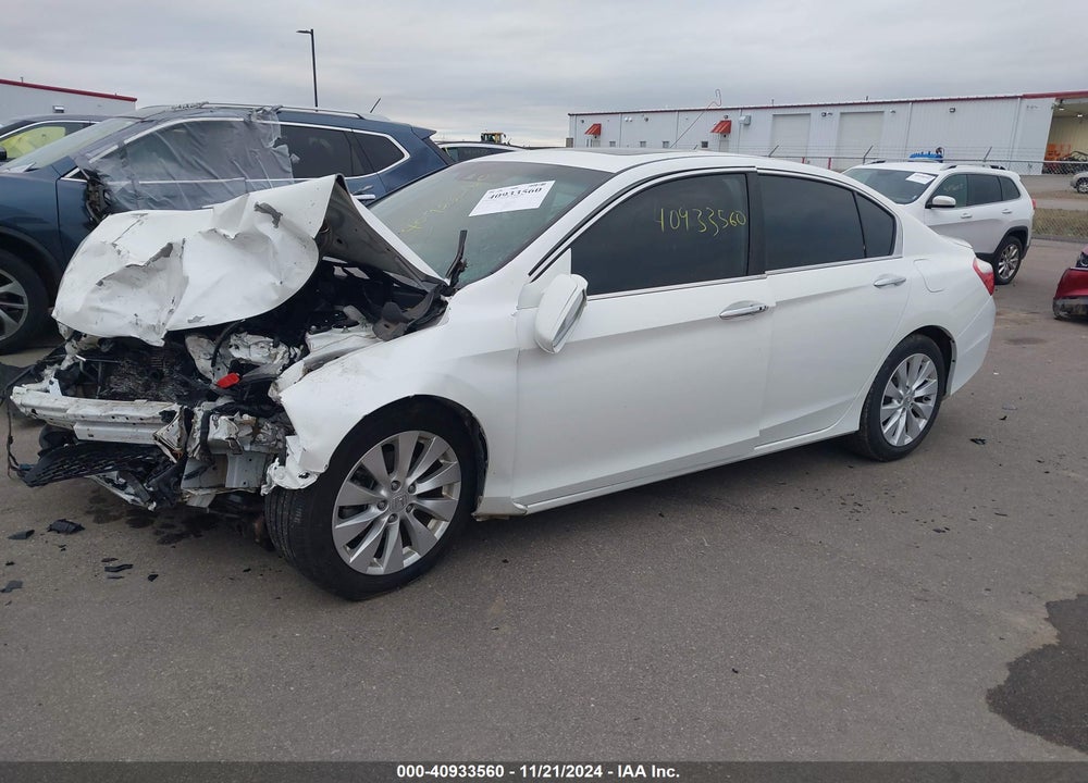 2014 HONDA ACCORD EX-L VIN: 1HGCR2F86EA221150