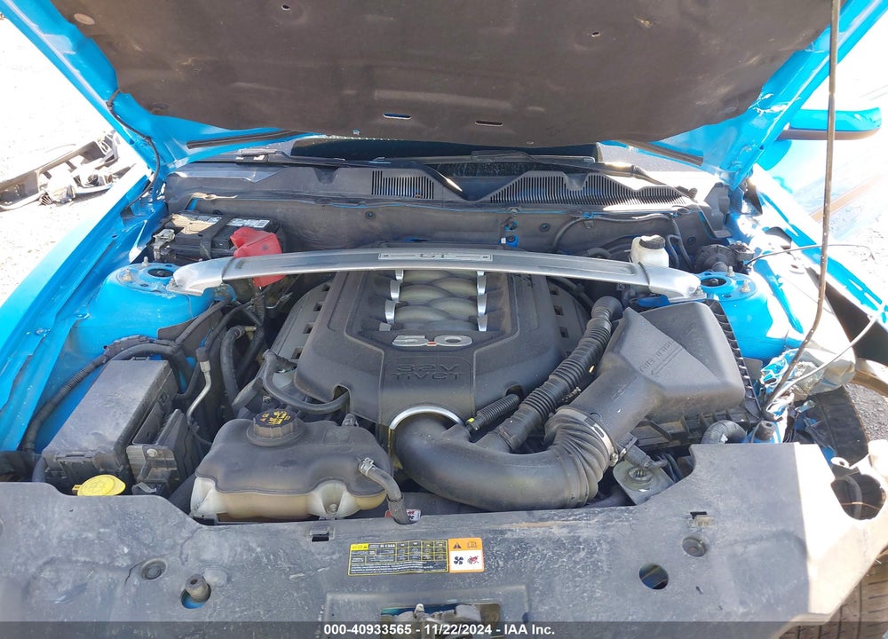 2011 FORD MUSTANG GT PREMIUM VIN: 1ZVBP8CF7B5148698