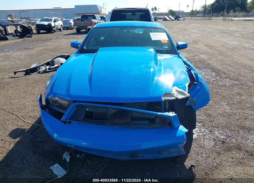 2011 FORD MUSTANG GT PREMIUM VIN: 1ZVBP8CF7B5148698