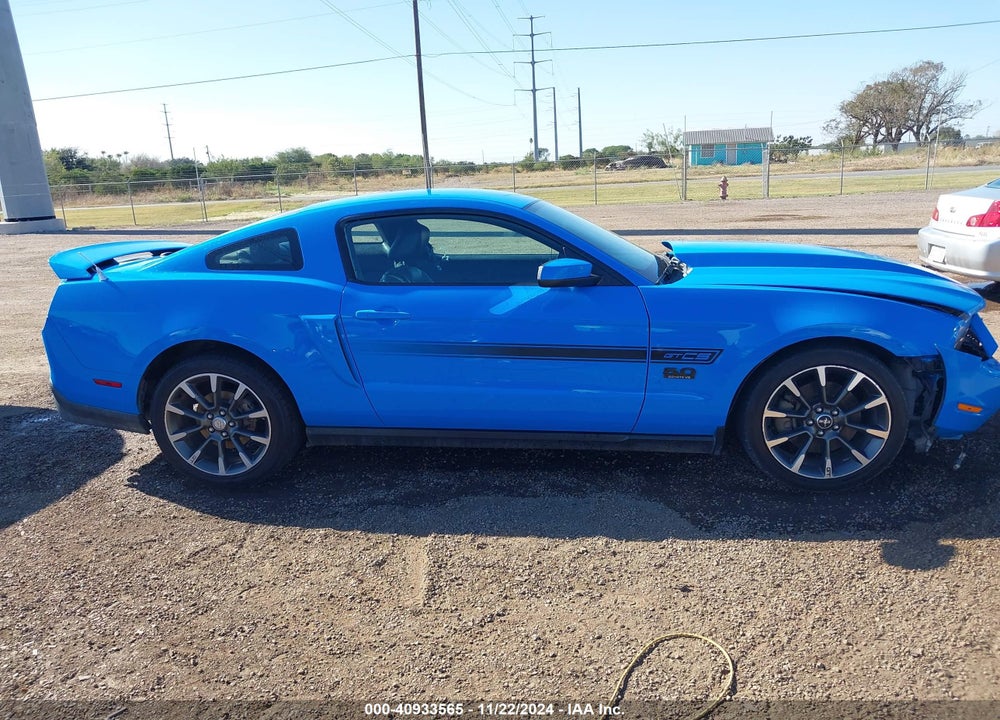 2011 FORD MUSTANG GT PREMIUM VIN: 1ZVBP8CF7B5148698