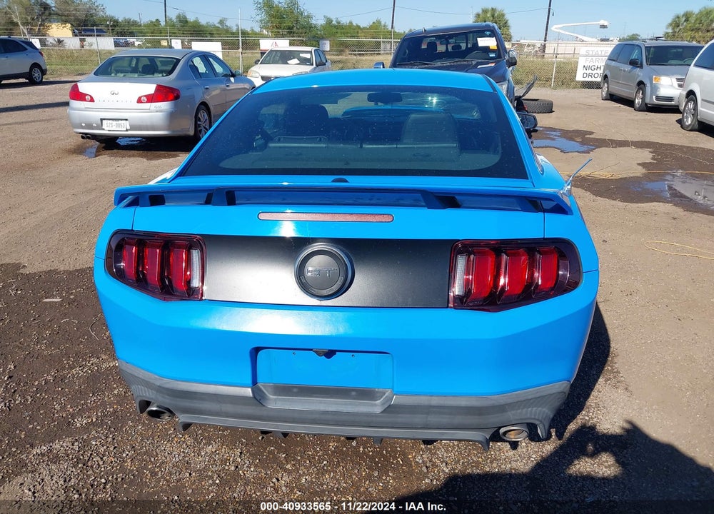 2011 FORD MUSTANG GT PREMIUM VIN: 1ZVBP8CF7B5148698