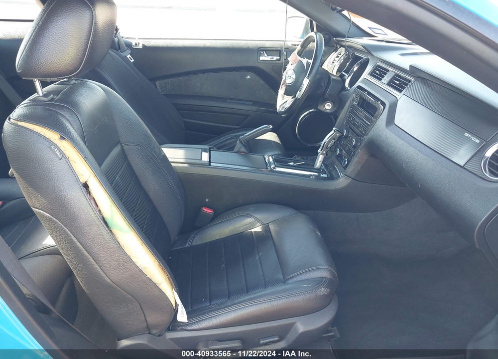 2011 FORD MUSTANG GT PREMIUM VIN: 1ZVBP8CF7B5148698