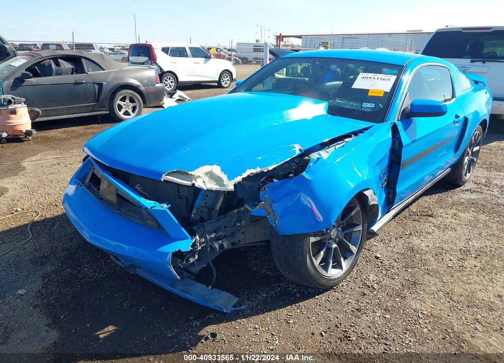 2011 FORD MUSTANG GT PREMIUM VIN: 1ZVBP8CF7B5148698