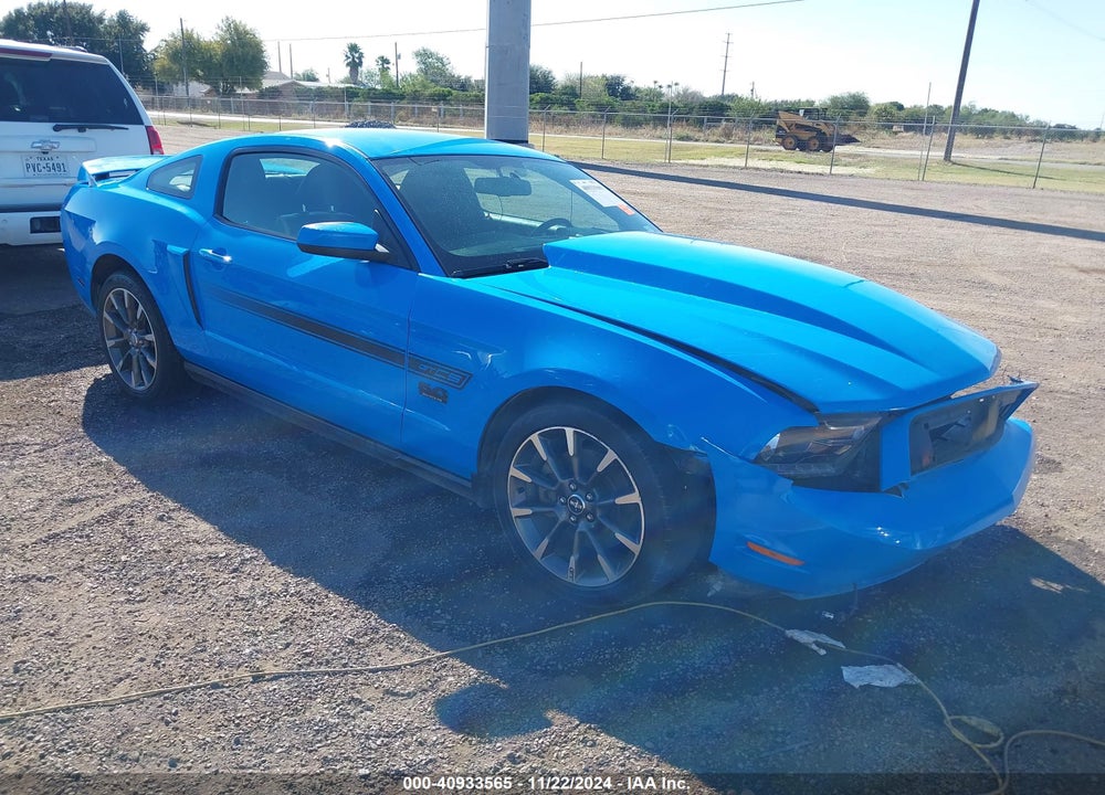 2011 FORD MUSTANG GT PREMIUM VIN: 1ZVBP8CF7B5148698