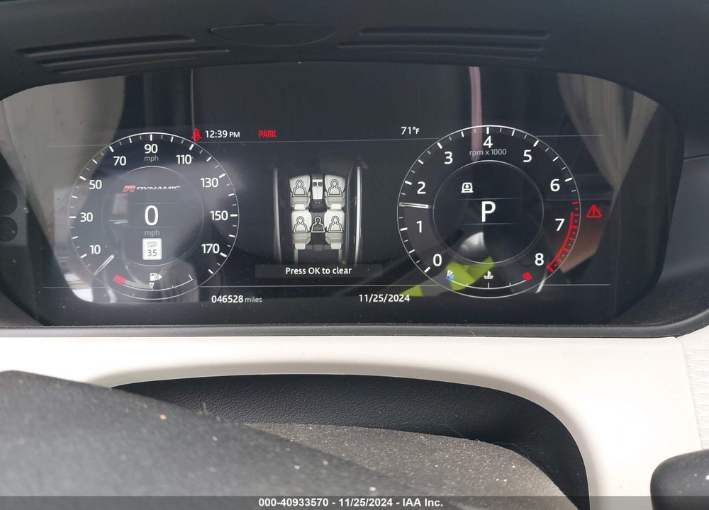 2018 LAND ROVER RANGE ROVER VELAR P380 FIRST EDITION/P380 HSE R-DYNAMIC VIN: SALYM2RV7JA725942