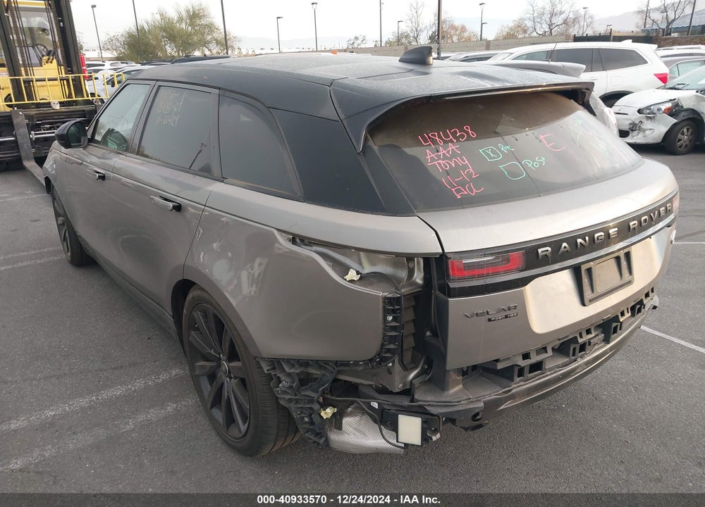 2018 LAND ROVER RANGE ROVER VELAR P380 FIRST EDITION/P380 HSE R-DYNAMIC VIN: SALYM2RV7JA725942