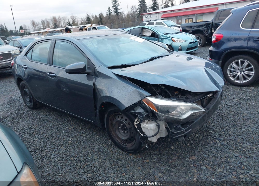 2015 TOYOTA COROLLA LE VIN: 2T1BURHEXFC247509