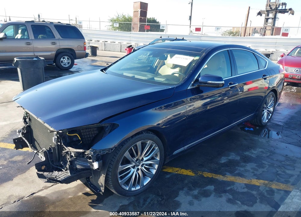 2020 GENESIS G80 5.0 ULTIMATE RWD VIN: KMTFN4JF2LU335197