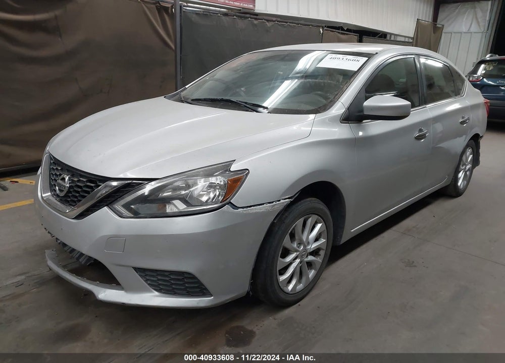 2017 NISSAN SENTRA SV VIN: 3N1AB7AP8HY345171