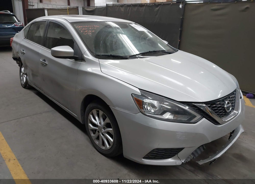 2017 NISSAN SENTRA SV VIN: 3N1AB7AP8HY345171