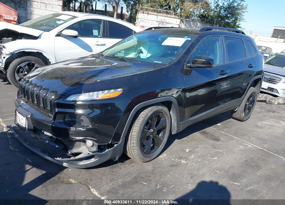 2017 JEEP CHEROKEE HIGH ALTITUDE FWD VIN: 1C4PJLDB2HW586539