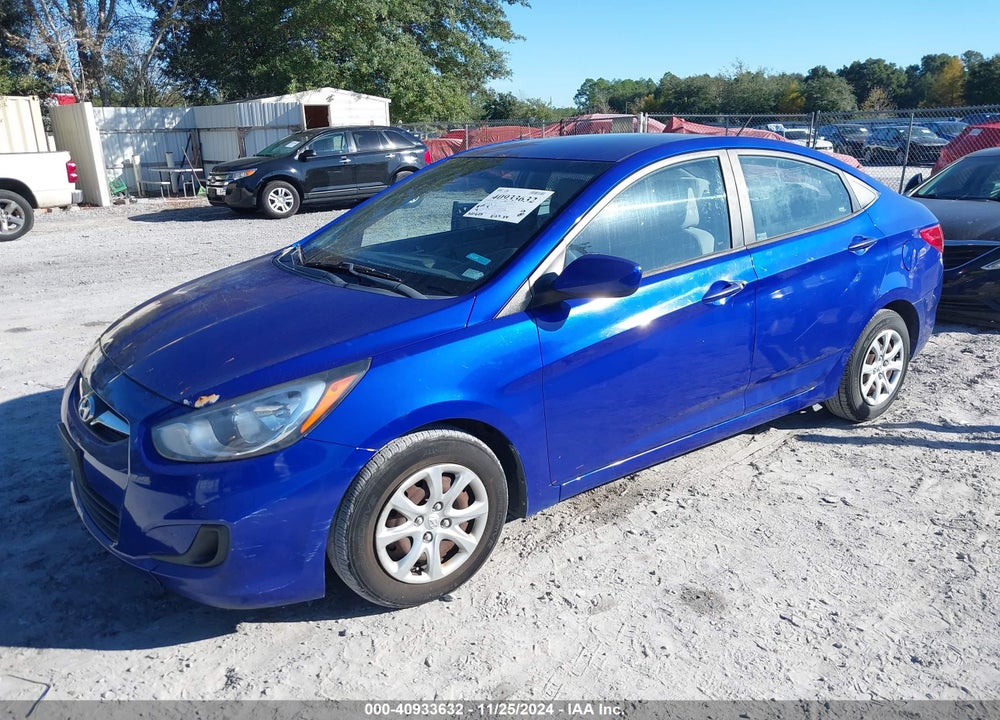 2013 HYUNDAI ACCENT GLS VIN: KMHCT4AE0DU317566