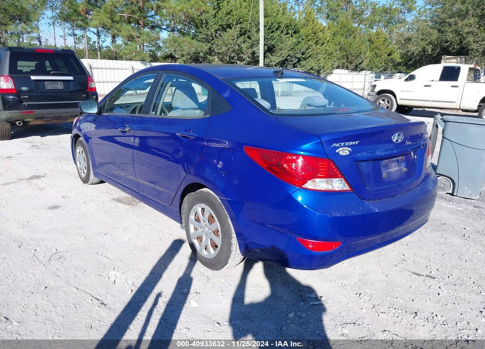 2013 HYUNDAI ACCENT GLS VIN: KMHCT4AE0DU317566