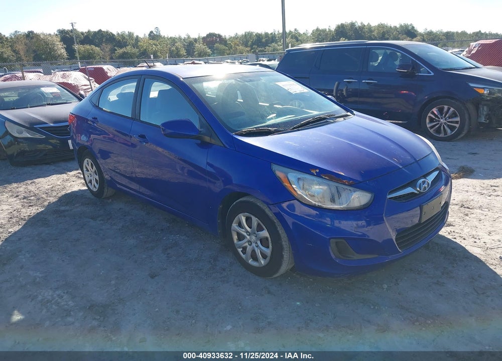 2013 HYUNDAI ACCENT GLS VIN: KMHCT4AE0DU317566