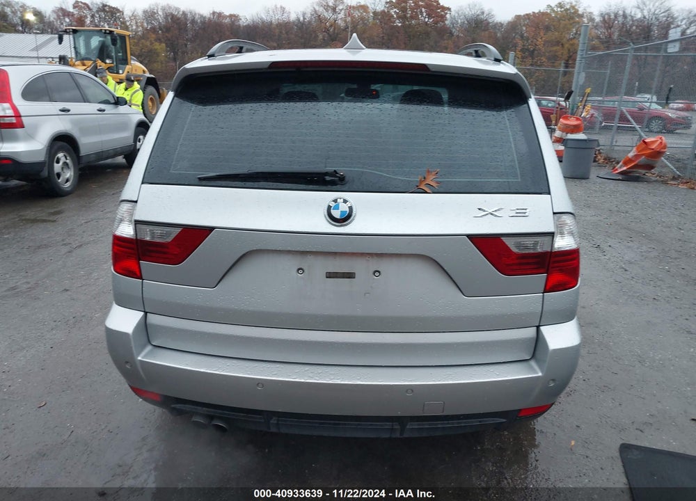 2008 BMW X3 3.0SI VIN: WBXPC93478WJ16574