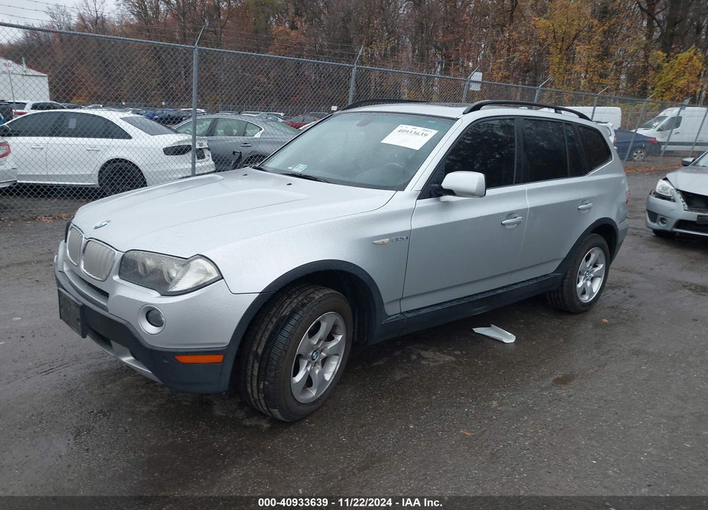 2008 BMW X3 3.0SI VIN: WBXPC93478WJ16574